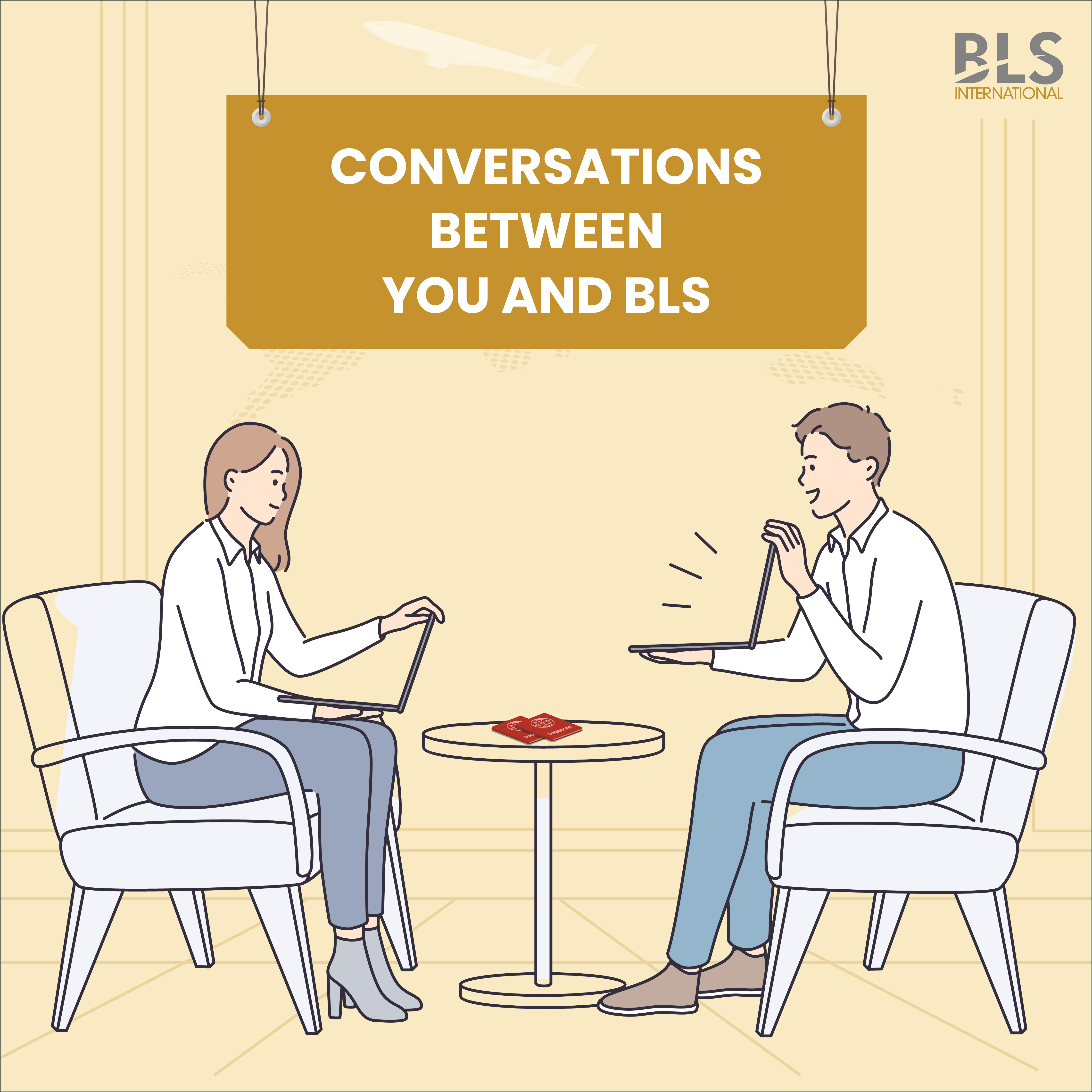 CONVERSATIONS BETWEEN YOU AND BLS