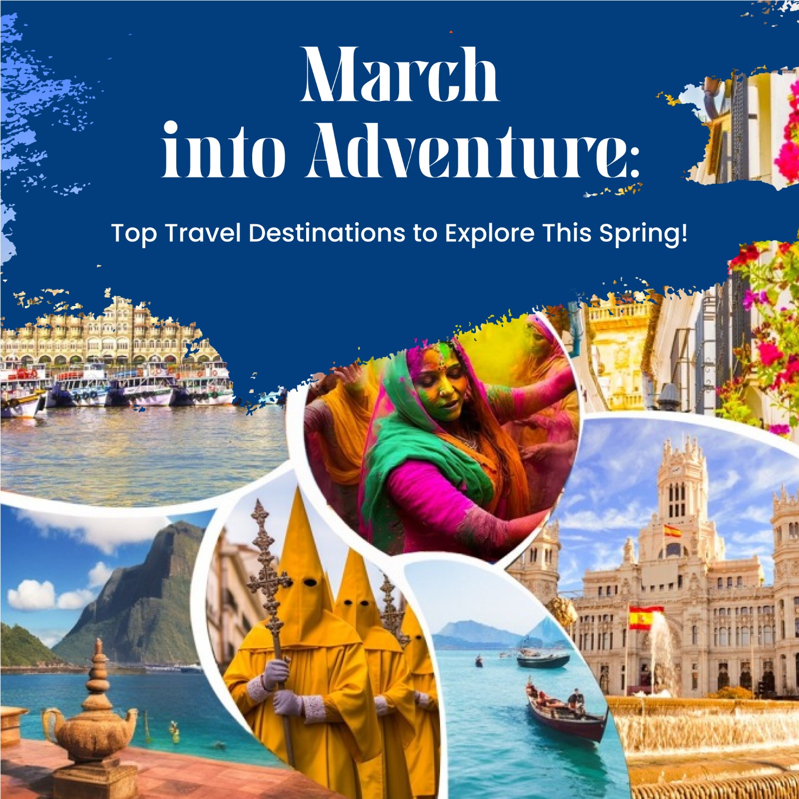 March into Adventure: Top Travel Destinations to Explore This Spring!